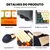 Kit Teclado Mouse Gamer KEEDI-TEC814 Membrana LED USB Controlador Volume