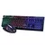 Kit de teclado e mouse gamer M300 Português Brasil de cor preto