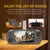 Sf3000 mini jogador de jogo portátil portátil 4.5 Polegada tela ips retro console de videogame embutido mais de 20000 jogos para ps1/gba/sfc na internet