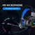 G60 gaming headset 7.1 estéreo svirtual surround baixo fone de ouvido com microfone luz led para computador pc gamer dobrável g58 - comprar online