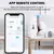 Sensor De Temperatura E Umidade Inteligente Lot Wifi Tuya Nf - loja online