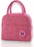 Lancheira Bolsa Marmitera Térmica Reutilizável Trabalho Rosa