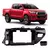 10- MOLDURA TOYOTA HILUX 2014 - 2016 BLACK PIANO 6011