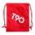 Bolsa Mochila Sacola Esportiva T90 Praia Piscina Passeio Futebol - Vermelho - comprar online