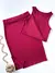 Imagem do Conjunto Feminino em Ribana Regata e Saia Midi Daniele Ref. 1061