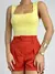 Body Feminino em Suplex Cavado com Decote Quadrado Anae Ref. 941 - comprar online