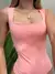 Body Feminino em Suplex Cavado com Decote Quadrado Anae Ref. 941