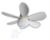 Ventilador de Teto LED Fan Light com Controle Remoto – Iluminação e Conforto.