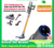 Aspirador de Pó Portátil Sem Fio ABIR VC205, 27000PA, Sensor de Poeira Inteligente, Tela de Toque LED, Controlo Automático de Velocidade, Eliminador Portátil de Ácaros