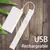 Wireless Ultra Thin LED Night Light Sensor de Movimento USB LED Wine cooler Luz para armário de cozinha. - Lar ideal