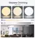 MARPOU Lâmpada de teto inteligente lâmpada LED para quarto luzes de teto com controle remoto. - Lar ideal