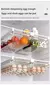 Caixa de armazenamento de ovos para geladeira, estilo gaveta, comida, frutas, ovo. - Lar ideal