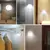 1/2/3/5 pçs led mini toque luz da noite alimentado por bateria armários móveis de quarto e cabeceira. - loja online