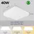 110v 220v conduziu a luz de teto à prova d'água, moderna lâmpada do teto. - comprar online