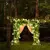 2.3m folhas de seda falso trepadeira folha verde hera videira 3m led luzes da corda para casa. - loja online