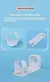 Suporte de escova de dentes sem rastros, suporte de parede para escova de dentes - Lar ideal