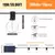 Solar String Lights com lâmpadas LED inquebráveis, intempéries penduradas luzes, luzes ao ar livre do pátio.