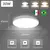 110v 220v conduziu a luz de teto à prova d'água, moderna lâmpada do teto. - loja online