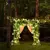 Imagem do 2.3m folhas de seda falso trepadeira folha verde hera videira 3m led luzes da corda para casa.