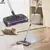 Vassoura elétrica portátil portátil, máquina de limpeza de carpetes, esfregão elétrico sem fio, recarregável, esfregão rotativo.