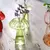 Vaso de vidro cogumelo transparente, garrafa de aromaterapia, vaso pequeno para casa - loja online