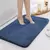 Tapete De Banheiro Anti Slip Espessado, Tapete De Cabelo Longo, Lavável a Máquina.