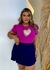 Blusa Coração de Flor - loja online
