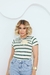 Blusa Básica Listrada - loja online