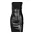 Vestido Preto Sofisticado - Couro Sintético, Bodycon e Tomara que Caia - loja online