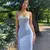Vestido Floral Sem Costas - Longo, Leve e na Moda Verão 2025 - comprar online