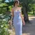 Vestido Floral Sem Costas - Longo, Leve e na Moda Verão 2025 - comprar online