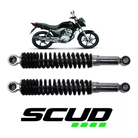 Amortecedor Traseiro Honda Titan 150 Cg Fan 2004-2013 Scud