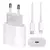 Carregador Tomada Fonte 20w Turbo Type C x Lightning Novos iPhone 11 Pró A 14
