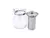Chaleira de Vidro Com Infosor de Chá Removível em Aço Inox 600ml Linha Luxo F - ponto total