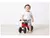 Bicicleta de Equilíbrio Infantil Buba 4 Rodas Vermelho