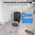 Mini Comedouro 2l Automático para Caes e Gatos, Aplicativo Inteligente TUYA WIF na internet