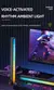 Imagem do Sinfonia rgb inteligente, controle de som, luz led, música, ritmo, lâmpada de