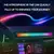 Sinfonia rgb inteligente, controle de som, luz led, música, ritmo, lâmpada de