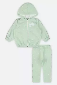 Conjunto Bebê Menina em Molecotton Peluciado Alakazoo Verde - comprar online