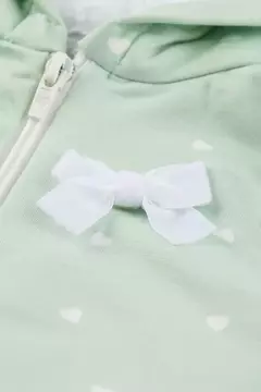 Conjunto Bebê Menina em Molecotton Peluciado Alakazoo Verde - Fantástico mundo