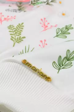 Conjunto Blusão com Capuz e Legging Infantil Menina Marlan Verde - Fantástico mundo