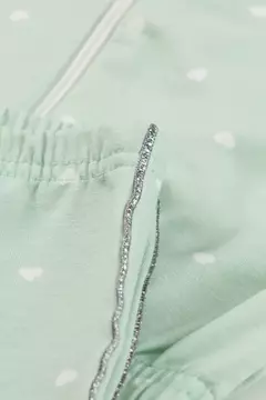 Conjunto Bebê Menina em Molecotton Peluciado Alakazoo Verde - loja online