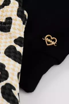 Conjunto Infantil Menina Blusão Moletom e Legging Fakini Preto - loja online