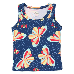 Blusa Regata Bebê Elian Cotton Estampada - comprar online
