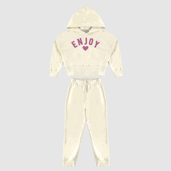 Conjunto Infantil Malwee Blusão E Calça Moletom Botonê - comprar online