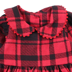 Vestido Bebê Din Don Xadrez Gola Sianinha - comprar online
