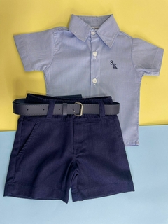 Conjunto xadrez azul - comprar online