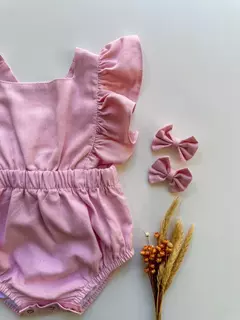 Body bombom rosa bebê - comprar online