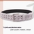 Men's And Women's Leather Double Row Hole Belt - comprar online