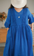 Three-quarter Sleeve Artistic Style Lace-up Dress Long V-neck Comely - Fast shop